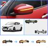 Dynamic LED Turn Signal Light for Nissan LANNIA 2016-ON/KICKS 2016-ON Side Mirror Blinker Indicator Light Upgrade Accessories