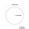 Premium Wool Slipmat Anti-Static Turntable Slipmat Soft Foldable Turntable Mat for Record Player Protecting