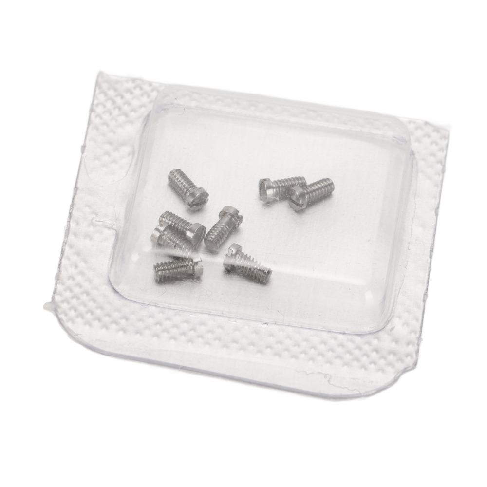 8pcs 1.2 X 1.6 X 3.25mm Micro Watch Repair Screws Stainless Steel Watch Screws Watch Repair