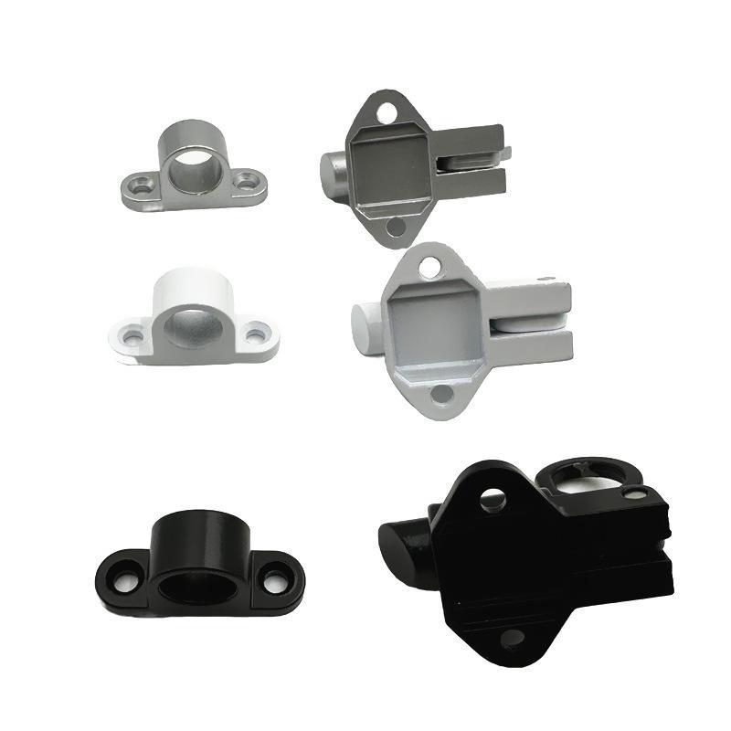 Automatic Aluminum Alloy Spring Latch Self Closing Slide Bolt Door Window Security Pull Ring Gate Latch Lock