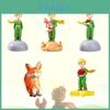 Creative New Little Prince Diy Resin Crafts Fox Cake Baking Eternal Flower Mini Ornaments