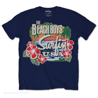 The Beach Boys Unisex-T-Shirt: Surfin USA Tropisches Unisex-T-Shirt