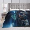 Off Campus Hannah and Garrett  Blanket  Flannel Novelty Breathable Throw Blanket for Chair Covering Sofa  Winter,
