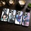 Zenless Zone Zero Miyabi Hoshimi Phone Case For iPhone 17,16,15,14,13,12,11 Plus,Pro Max,XS,Colored Silver Phone Case