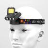 LED Sensor Headlamp Mini Portable Cap Clip Light USB Rechargeable Headlight with Sensor Function for Night Fishing Hiking
