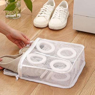 Washing Machine Shoes Bag Travel Shoe Storage Bags Portable Mesh Laundry Bag Anti-deformation Protective Shoes Airing Dry Tools