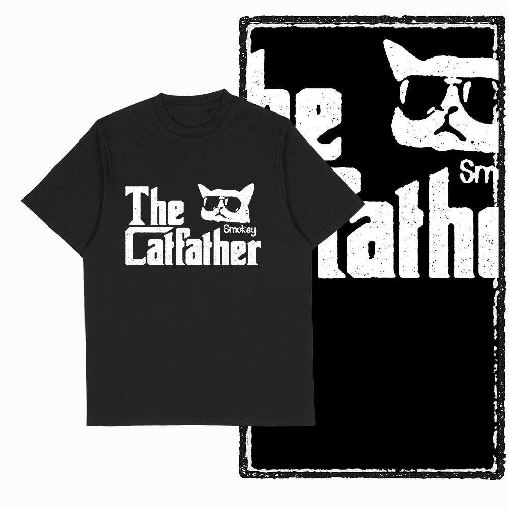 Coolmind U3 100% Baumwolle Übergröße Streetwear Cooler Druck Exklusives Grafik-T-Shirt für Männer Vintage SCHWARZ Herren Neuheit T-Shirt
