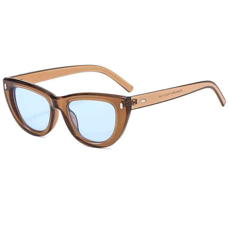 

Designer Cat Eye Sun Glasses For Women Uv400 Antiuv Fashionable Sunglasses For Parties And Outings F