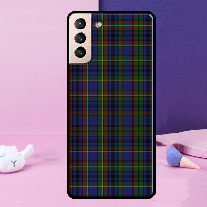 Clan Stewart Dress Tartan Karomuster Handyhülle für Samsung Galaxy S25 S24 Ultra S9 S10 S20 S21 S22 Plus S23 FE S24 FE Hülle