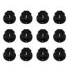 3Pcs Guitar Knobs Potentiometer Guitar Dome Knobs Replacements Bass Effect Button Control Knob Turning Knob Bass Knobs