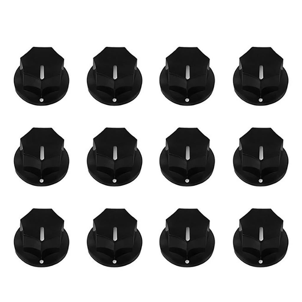 3Pcs Guitar Knobs Potentiometer Guitar Dome Knobs Replacements Bass Effect Button Control Knob Turning Knob Bass Knobs