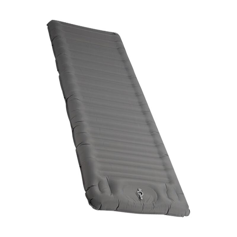 Portable Outdoor Inflatable Air Mattress with Reinforced Strip Design