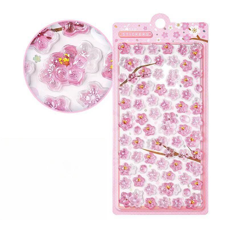 Ute 3D Stereo Student Sticker Kawaii Cartoon Ghost Animal Scrapbook Journal Sticker DIY Decor Camera Phone Stationery Sticker
