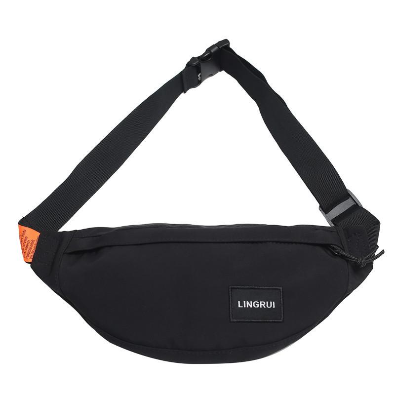 Breast Bag Men'S Casual Messenger Bag Student Small Backpack Sports Satchel Versatile Trendy Fanny Pack Shoulder Bag