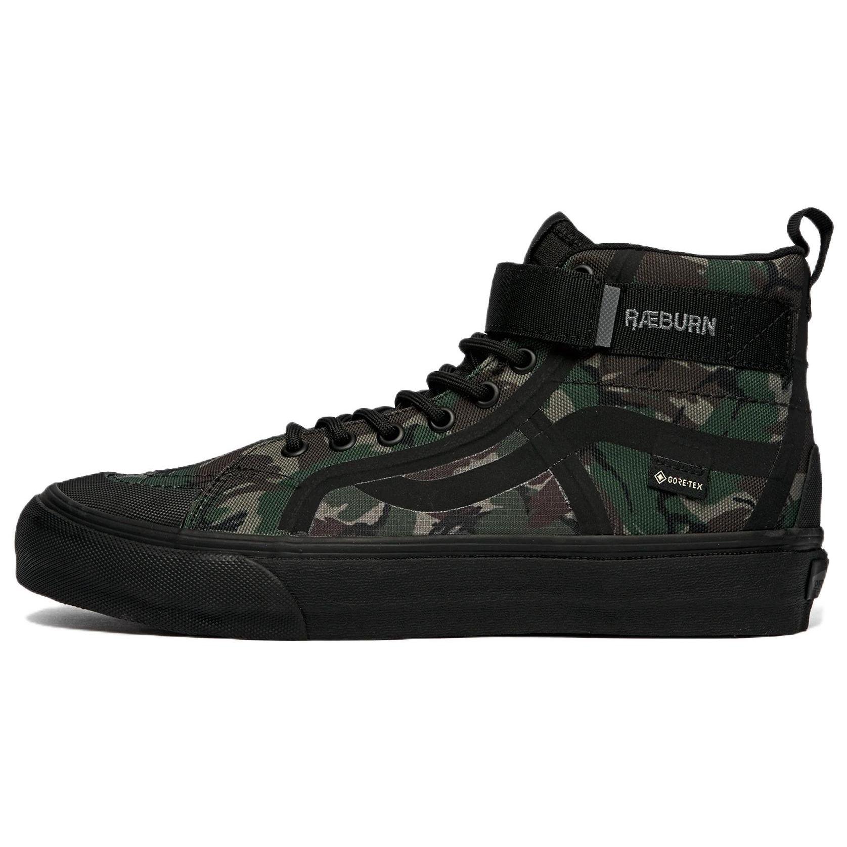 Кристофер Рейберн x Vans Sk8-Hi GORE-TEX VR3 Камуфляжные Унисекс Кроссовки Черные Зеленые VN0A4BVKCMA 39
