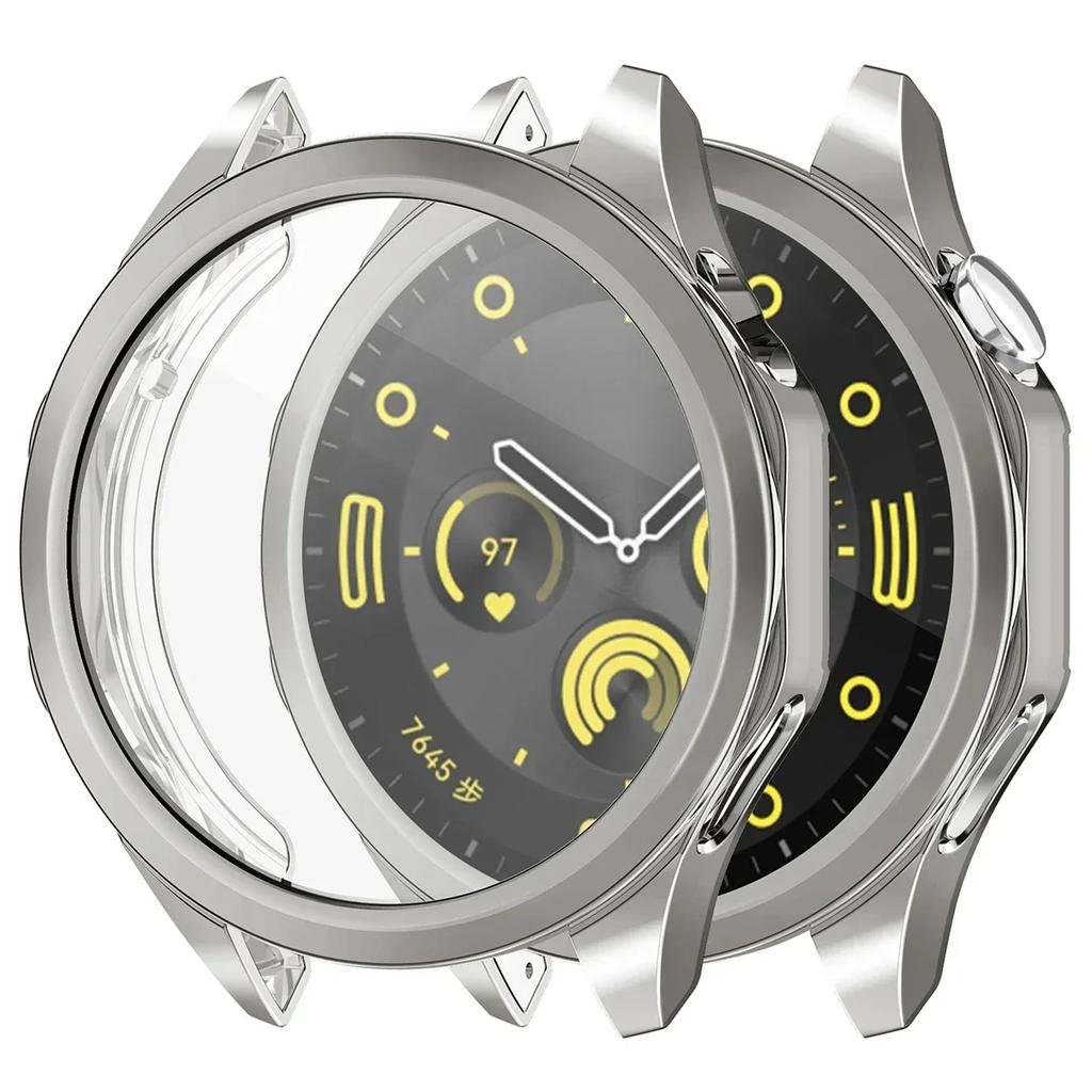 Soft TPU Screen Protector Case For Huawei Watch GT4 46mm All-Around Full Bumper Anti-scratch Cover For Huawei Watch GT 4 Shell