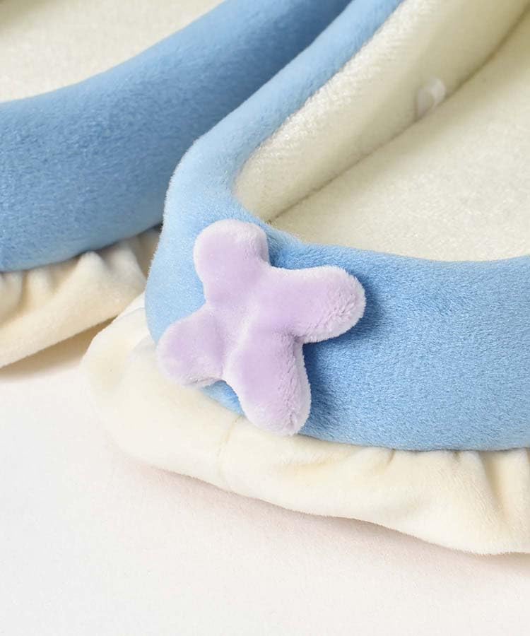 Bleu Bleuet Sea Creature Size M Jellyfish Design Women's Slippers, (23.0-24.5cm),