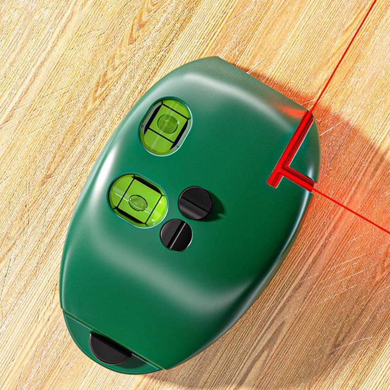 Portable Electronic 90 Degree Laser Scale Battery Powered Infrared Line Level Long Distance High Precision Infrared Level Wall