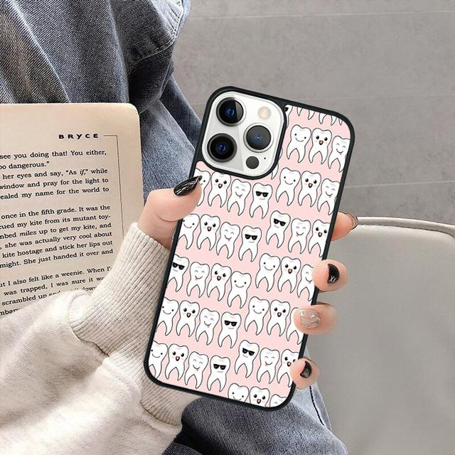 Dentist Dental Tooth Dentistry Phone Case Cover for iPhone 17 Air 16 16e 15 13 14 11 12 Pro Max Plus coque fundas