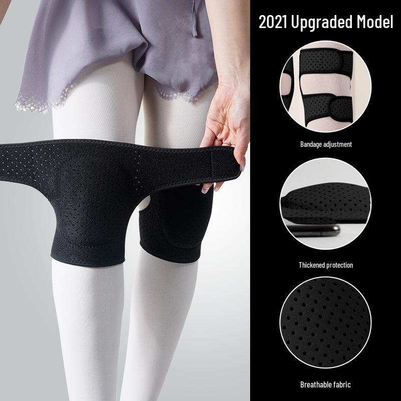 Dance & Sports Anti-Collision Knee Pads - Thickened Sponge for Yoga, Jazz, Street Dance, Knee Protection