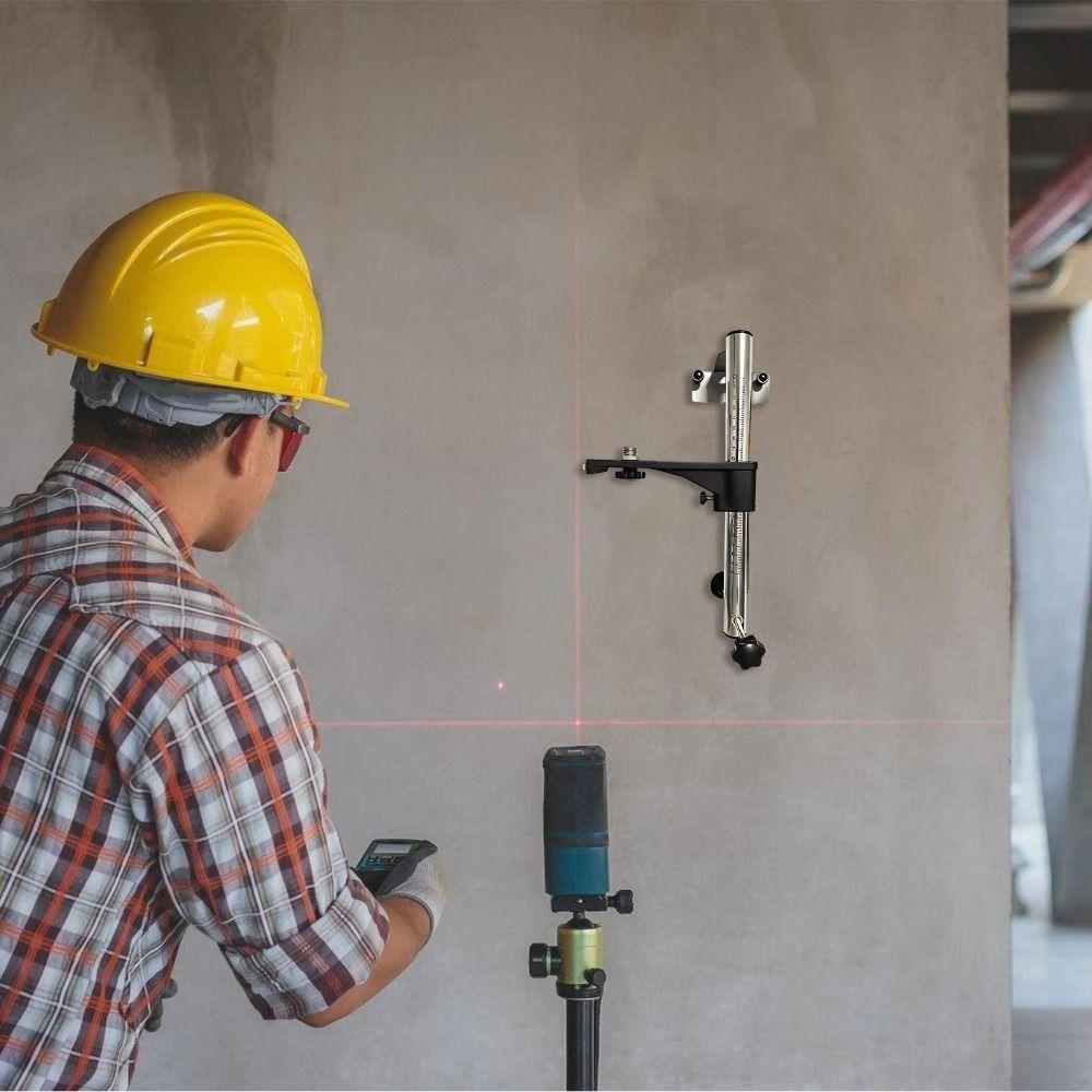 Height Adjustable Level Bracket 180 Degree Rotation Leveling Tool Furniture Installation