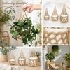 Panier à Légumes et de Rangement en Macramé, Suspension Murale en Corde de Coton pour Décoration de Cuisine