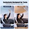 For Tesla Model Y Sunshade 2020-2023 UV Ray Heat Insulation Glass Roof Shade Foldable Mesh Skylight Protector Interior Accessory