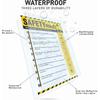 Workplace Safety Rules Poster 18'' x 24'' - OSHA Compliant Safety Rules Poster for Workplace, Warehouses, Office & Industrial, Laminated Workplace