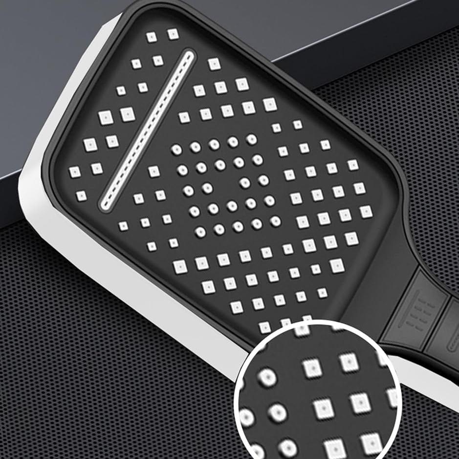 High Pressure Shower Head with Handheld 7 Spray Modes shower head, detachable  high pressurewith Stainless Hose and Adjustable Mount hand held