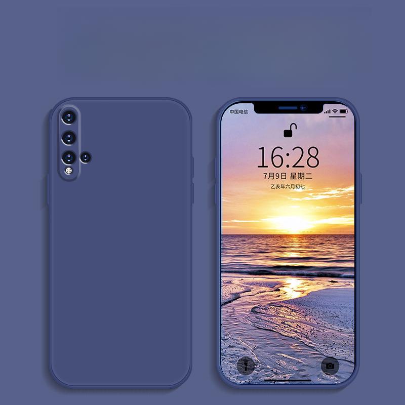Suitable for Honor Play4 Mobile Phone Case Honoror Protective Case Liquid Soft Silicone Full-inclusive Anti-fall Case for Men and Women
