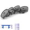 4 pièces 3D 60mm Cache-moyeu de roue de voiture avec logo EMBLEME Autocollant Jante Cache-moyeu Style de voiture Accessoires automobiles pour DACIA Spring Duster