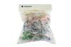 Naissant Colorful Large Quantity Cute Memo Clips Musical Clef Design 5 30 Pieces Set - Note/Treble - Colors,