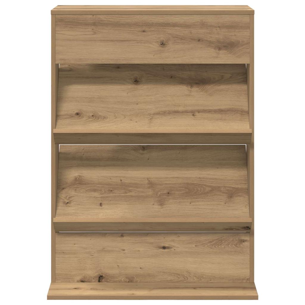 Magazine Rack Artisan Oak 70 x 41 x 96 cm Particleboard