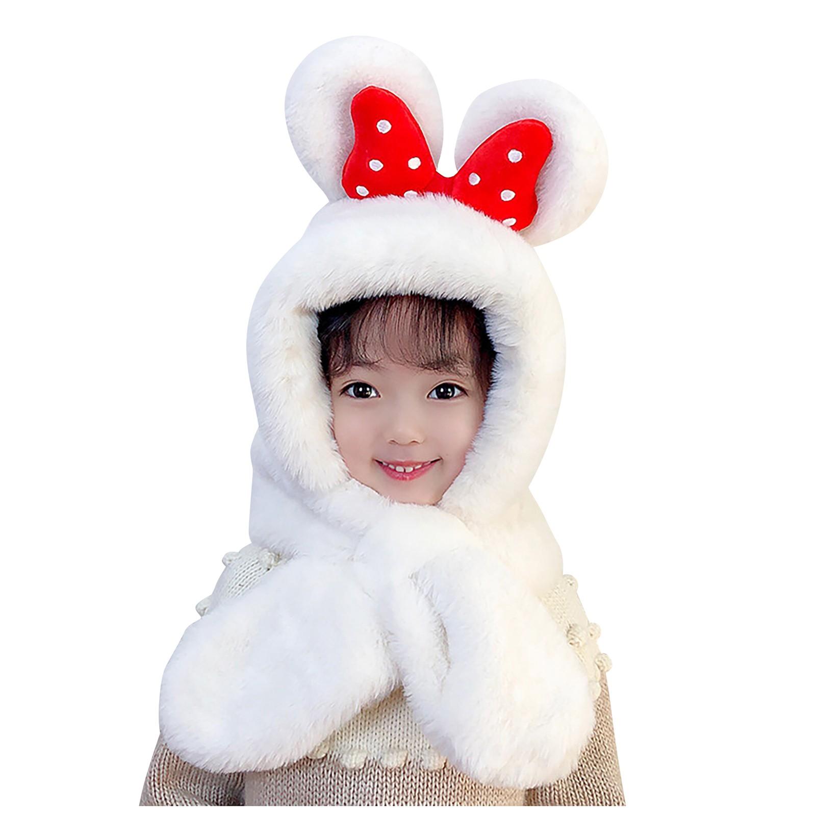 Детская плюшевая шапка — фото 6