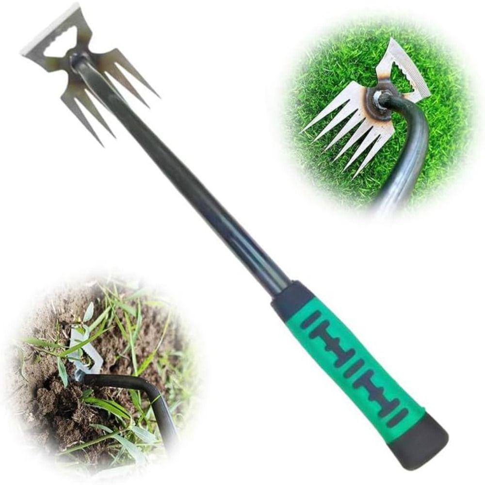 Instrument de extragere buruieni din oțel inoxidabil Săpător de buruieni Dispozitiv de îndepărtare a buruienilor Păpădie de mână Păpădiță de mâna teren agricol