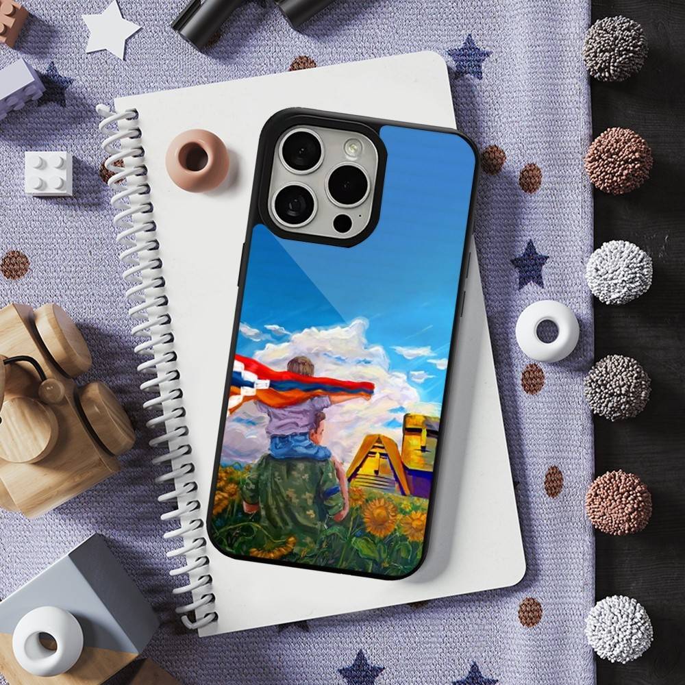 Armenia Flag ART Phone Case For iPhone Mini,13,15,Pro,Max,For Magsafe,17,14,Plus,12,11,16,Magnetic Wireless Charging iPhone14
