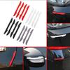 4Pcs Universal Door Impact Strip Stickers Rearview Mirror Guard Corner Thickened Anti-scratch Protector Exterior Accessories