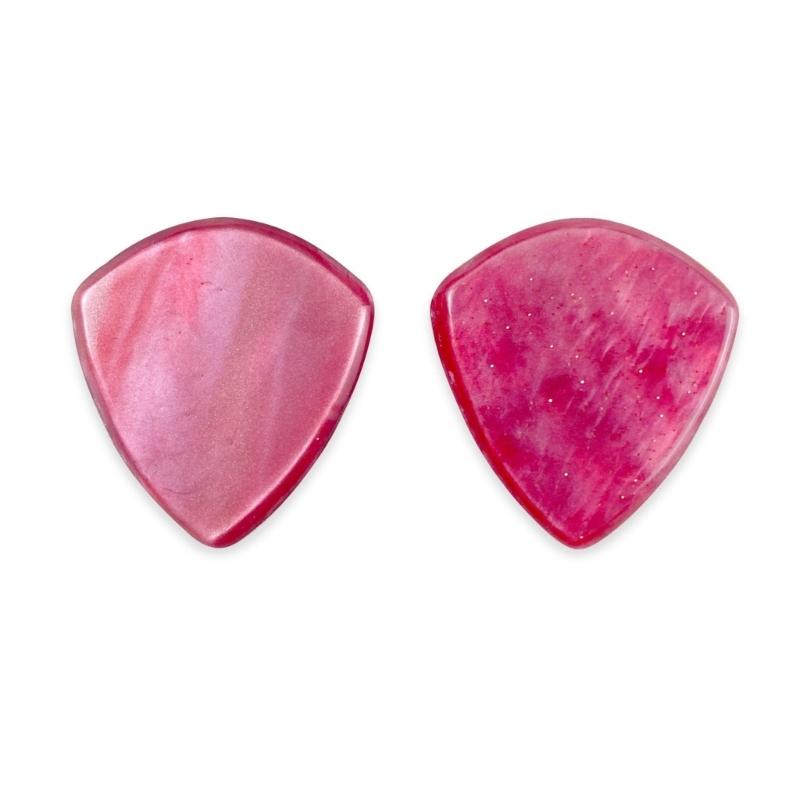 5Pcs Premiums Thick Guitar Picks Colorful Resins Musical Instrument Pick For Basses And Electric Guitar