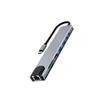 Hub USB-C 8 En 1 - Ewent - EW1146 - HDMI 4K - Ethernet 1000Mbps - Compact Et Léger