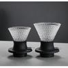 V60 Coffee Set Glass Coffee Pot Coffee Filter Cup Coffee Filter Paper Thickened Glass Filter Coffee Pot