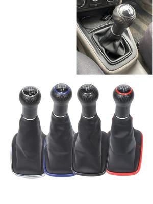 Schaltknauf Schalthebel Schalthebelstock Manschette Stiefelabdeckung Auto Zubehör Für Volkswagen 1999-2004 Golf 4 IV MK4 GTI R32 Bora Jetta