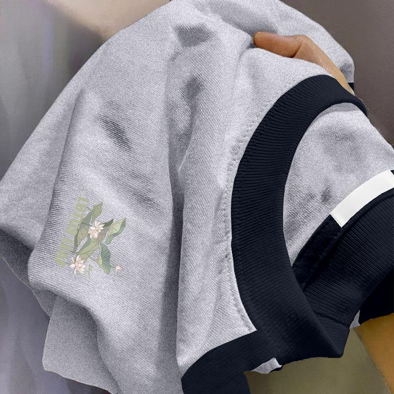 Women Summer Loose Cotton Tshirt Chinese Style Contrast Color Short Sleeve Tops