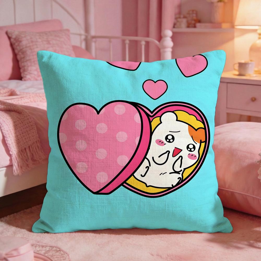 Oruchuban Ebichu Cushion Cover Premium Comfort Reversible Pillow Cove Two In One Design For Any Room Car Interior