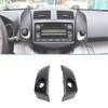 1 Paar Auto Mittelinstrumentenbrett Verkleidung 55412-42060 55413-42070 Für Toyota RAV4 2006 2006-2012 Armaturenbrett Rahmen