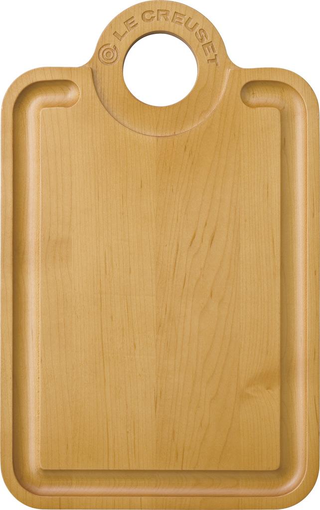 Le Creuset Maple Wood Cutting Board, 33.5 x 21 x 2 cm, 965005-00-00