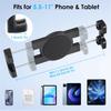 Large Sucker 360 Rotation 4.7-12.9" Car Tablet Holder Mount Stand Stents For Ipad Pro Mini 2 3 4 Air 2 Samsung S8 S9 Xiaomi Asus