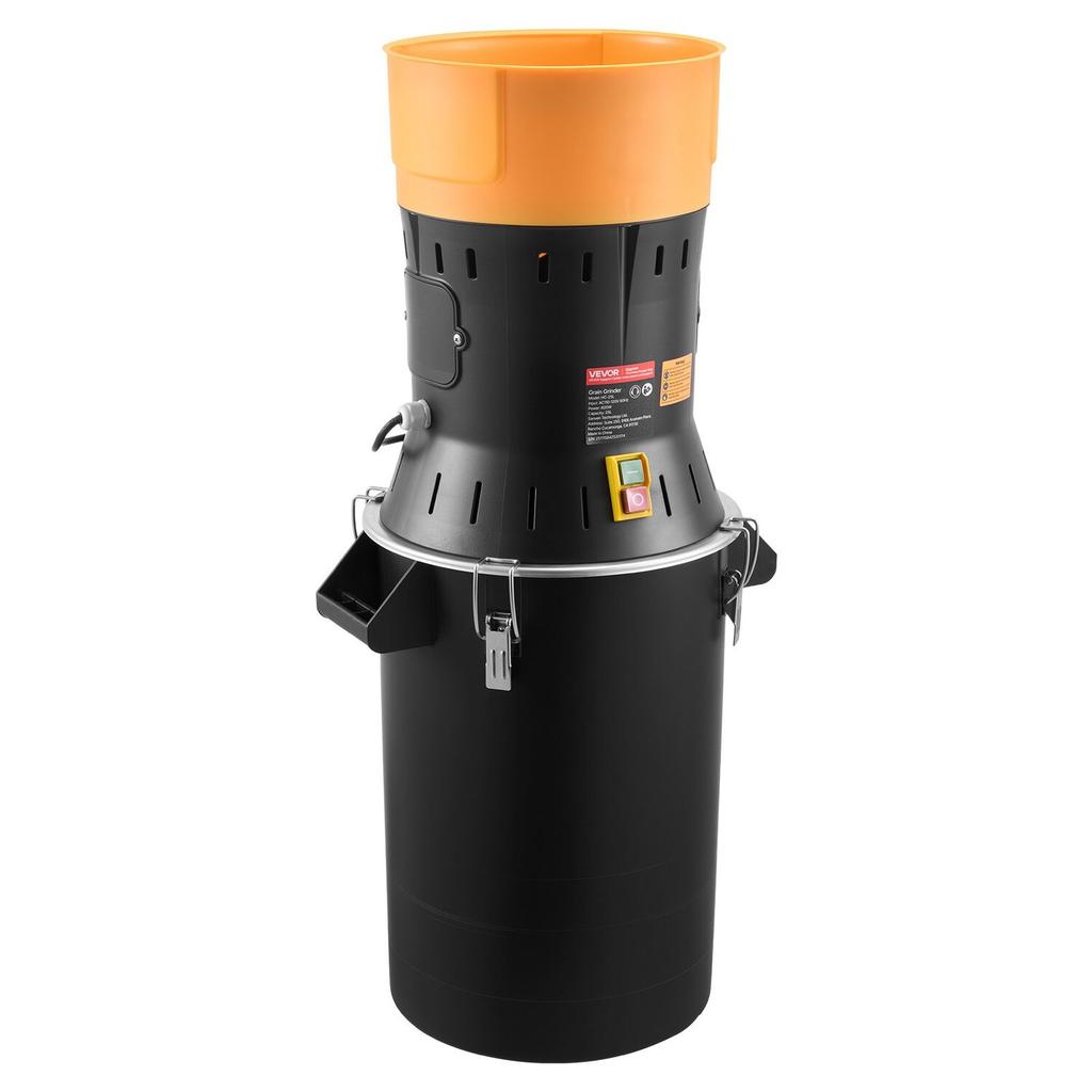 Electric Grain Mill Grinder, 600W High Power Commercial Spice Grinder, 25L Pulverizer Powder Machine with Galvanized Sharp Blades, for Dry Grains,