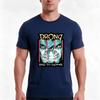 The Prong Tshirt Summer Casual Cotton Tee Oversized Streetwear Tops Vintage Graphic Print Loose Fit Short Sleeve