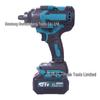 Brushless 1300N High Torque Lithium Impact Wrench for Auto Repair – Power Tool Set