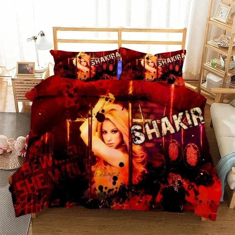 Singer Shakira Bedding Sets Exquisite Bed Supplies Set Duvet Cover Comforter Set Bedding Set Luxury Birthday Gift Home Textiles